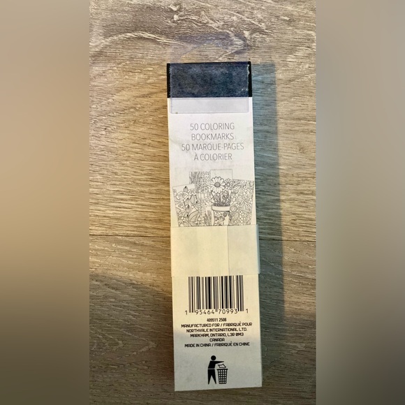 New Coloring Bookmark Set - Picture 2 of 2